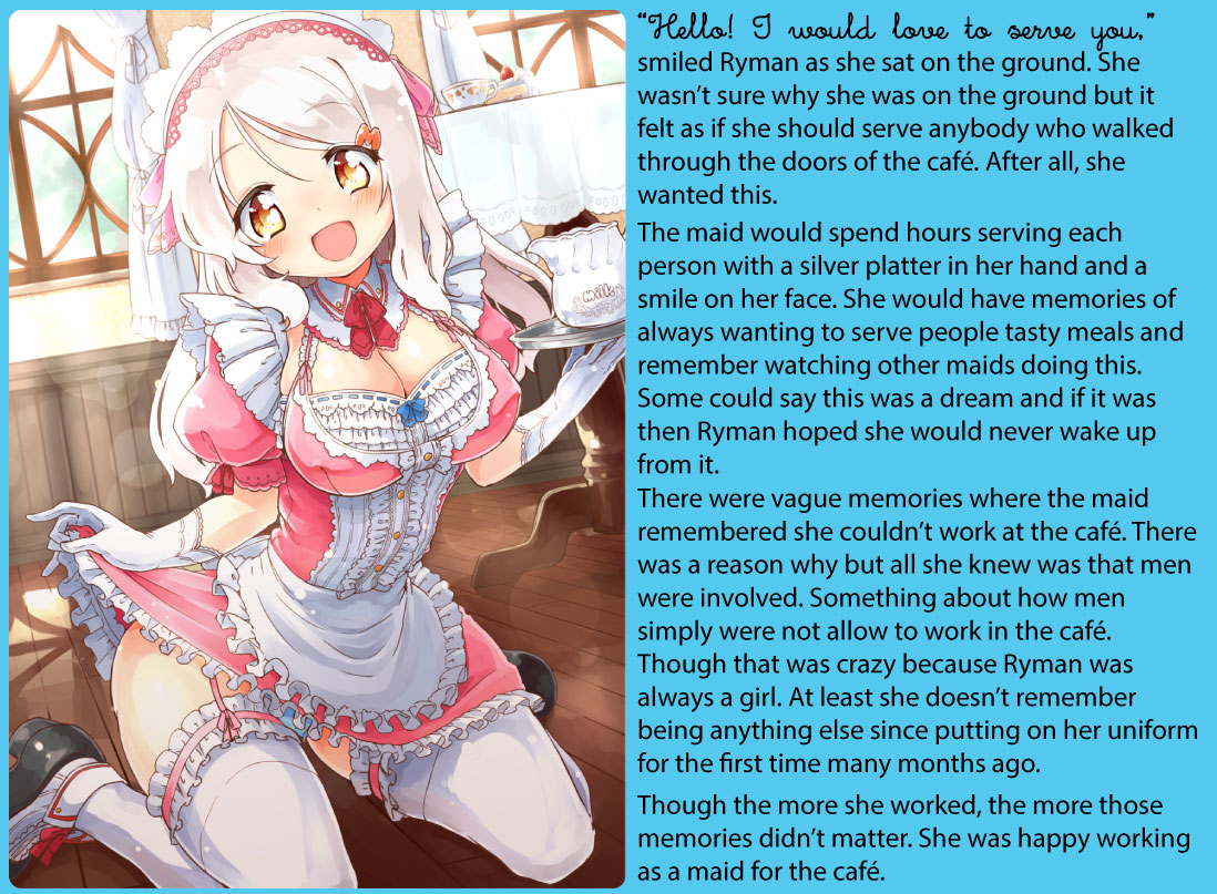 Dream to be Maid - TG Captions Cafe.